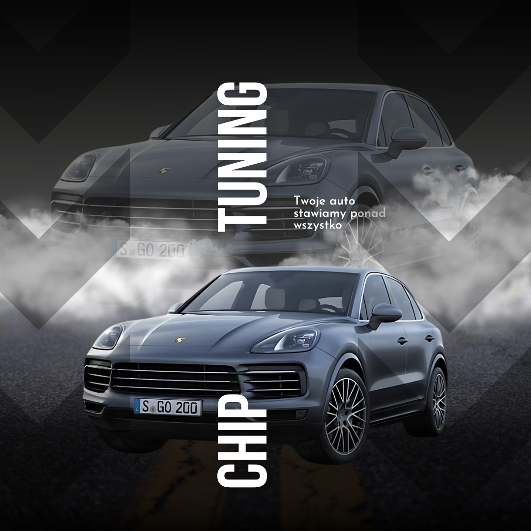 Post reklamowy - Porsche - Profesjonalny post reklamowy social media wykonany przez Noctura. Grafika zwiększająca sprzedaż i zaangażowanie na Facebook, Instagram i TikTok.